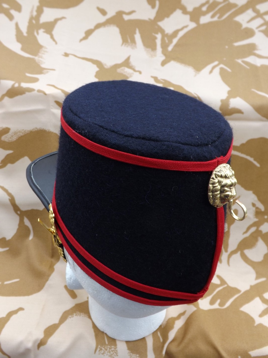 1868 Last Pattern Shako OR 005.JPG